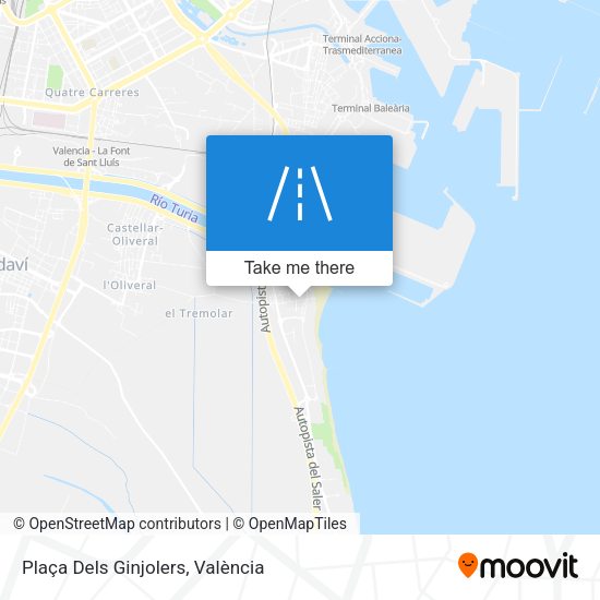 Plaça Dels Ginjolers map