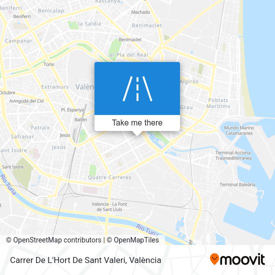 Carrer De L'Hort De Sant Valeri map