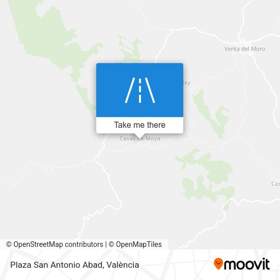 Plaza San Antonio Abad map
