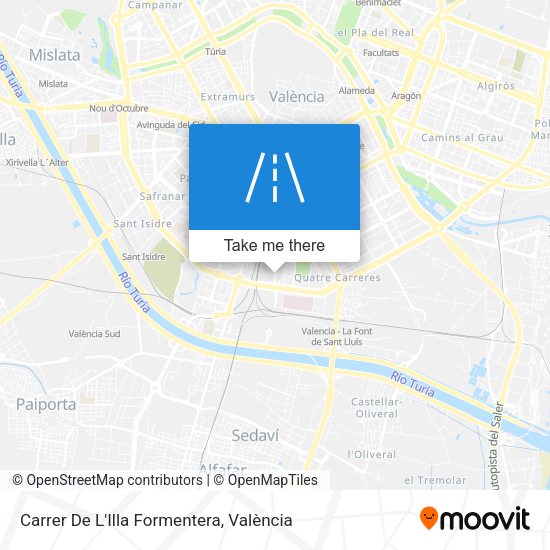 Carrer De L'Illa Formentera map
