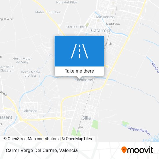 Carrer Verge Del Carme map