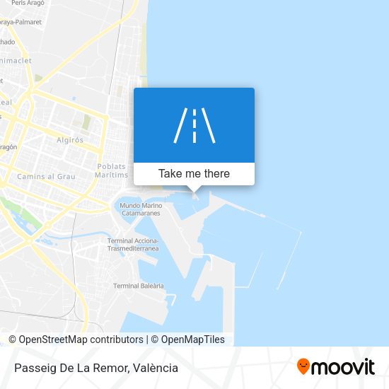 Passeig De La Remor map