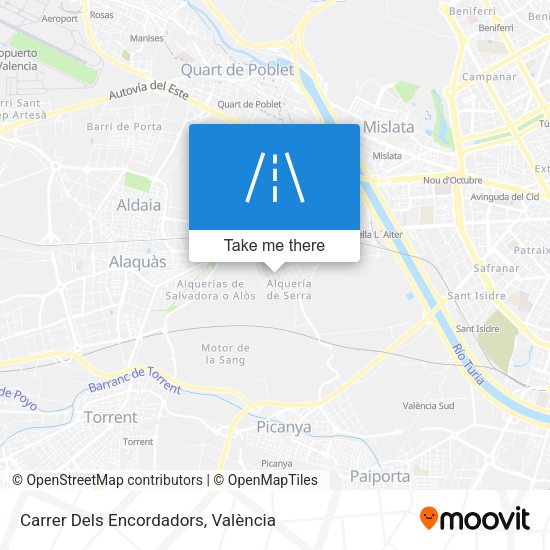 Carrer Dels Encordadors map