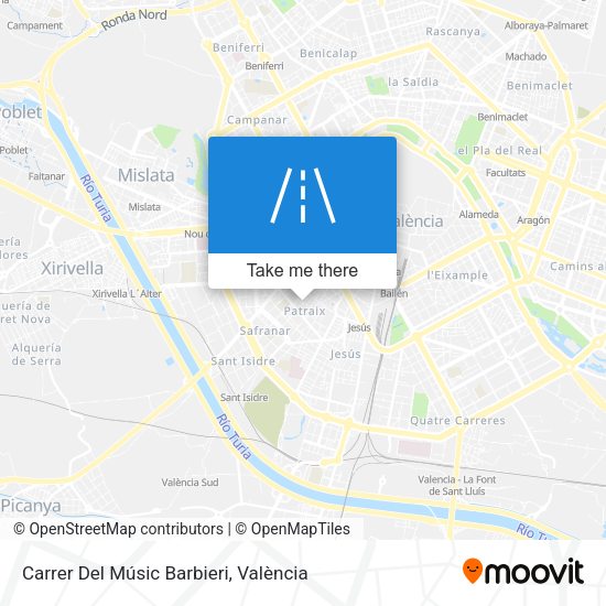 Carrer Del Músic Barbieri map