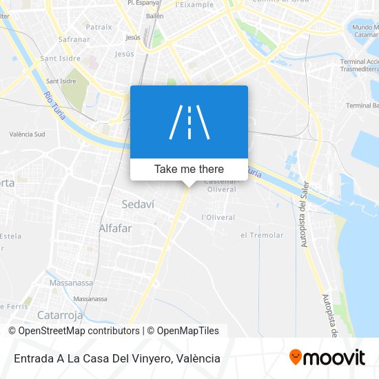 Entrada A La Casa Del Vinyero map