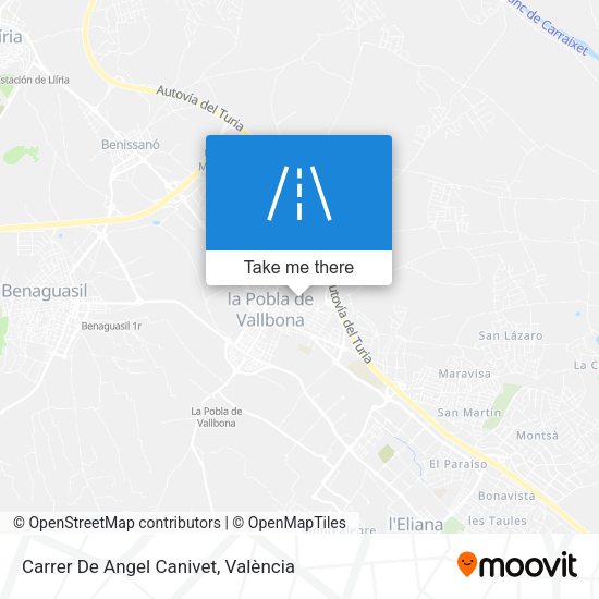 Carrer De Angel Canivet map