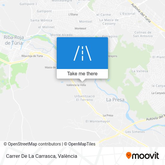 Carrer De La Carrasca map