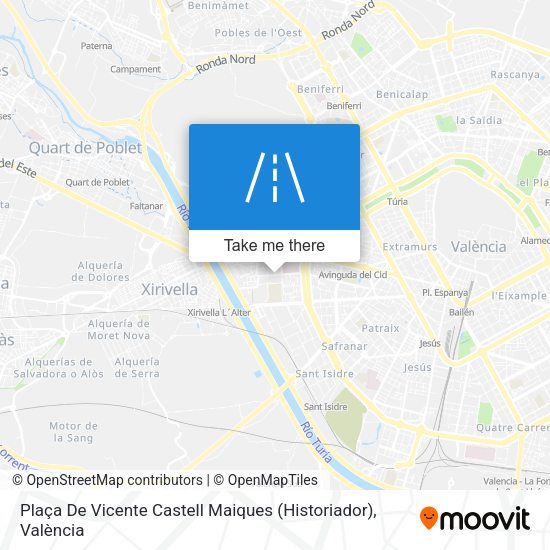 Plaça De Vicente Castell Maiques (Historiador) map