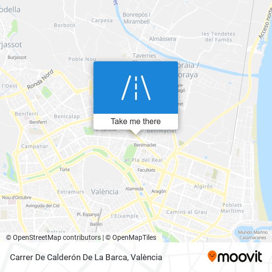 Carrer De Calderón De La Barca map