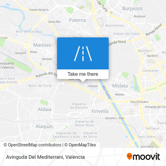 Avinguda Del Mediterrani map