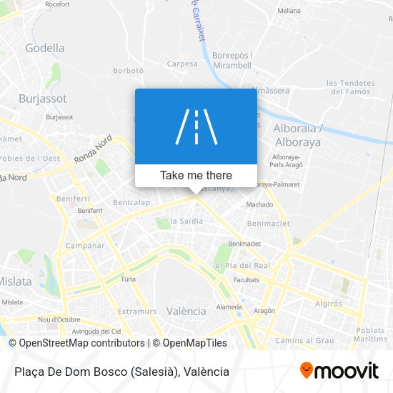 Plaça De Dom Bosco (Salesià) map