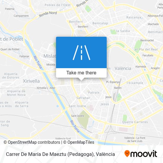 Carrer De María De Maeztu (Pedagoga) map