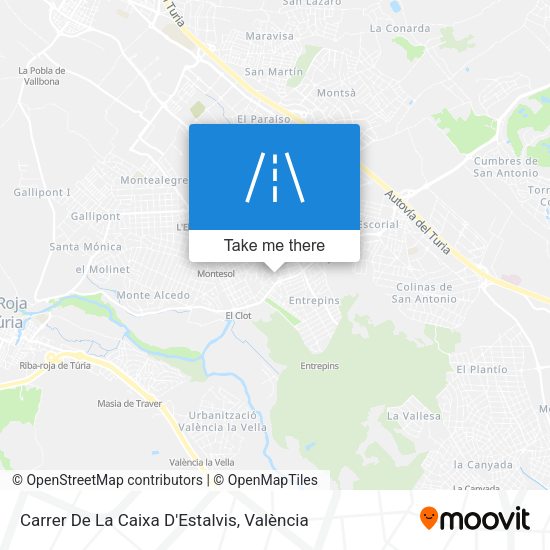 Carrer De La Caixa D'Estalvis map