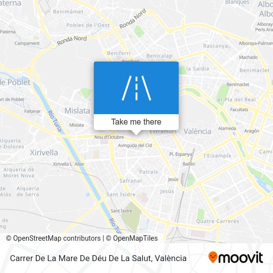Carrer De La Mare De Déu De La Salut map