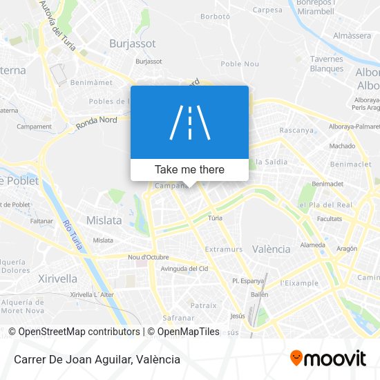 Carrer De Joan Aguilar map