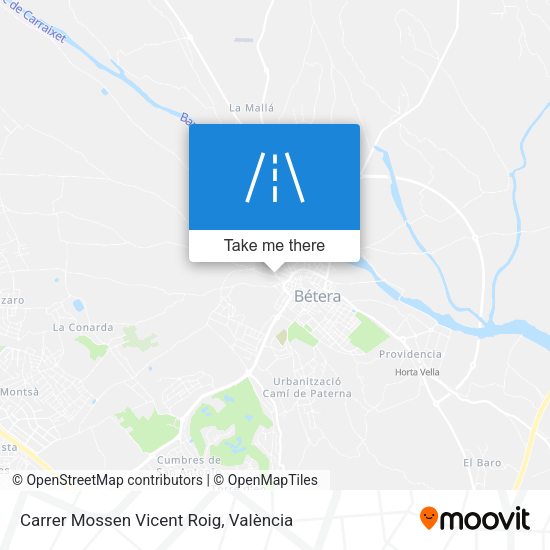 Carrer Mossen Vicent Roig map