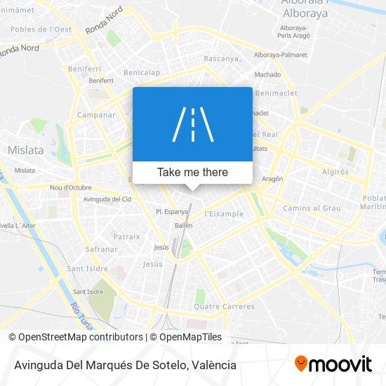 Avinguda Del Marqués De Sotelo map