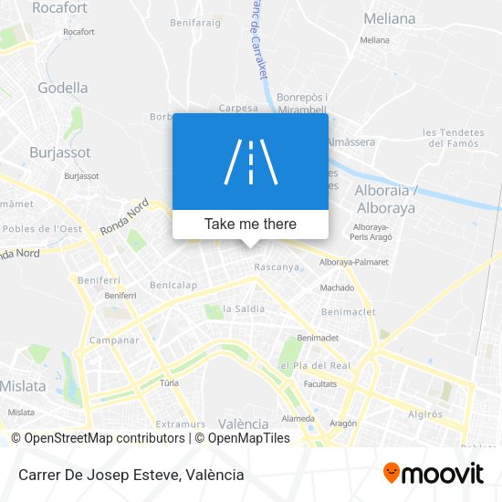 Carrer De Josep Esteve map