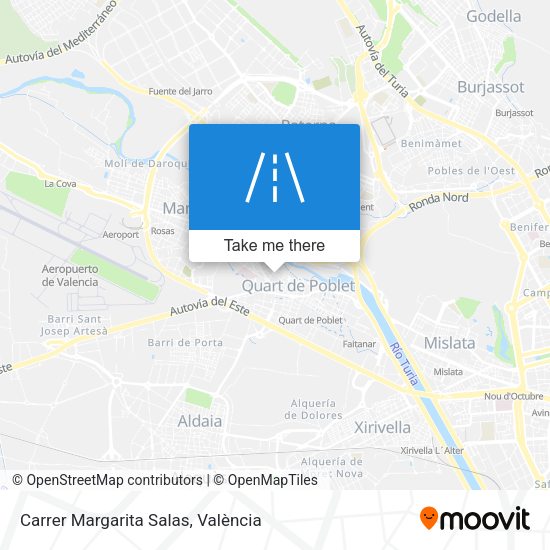 Carrer Margarita Salas map