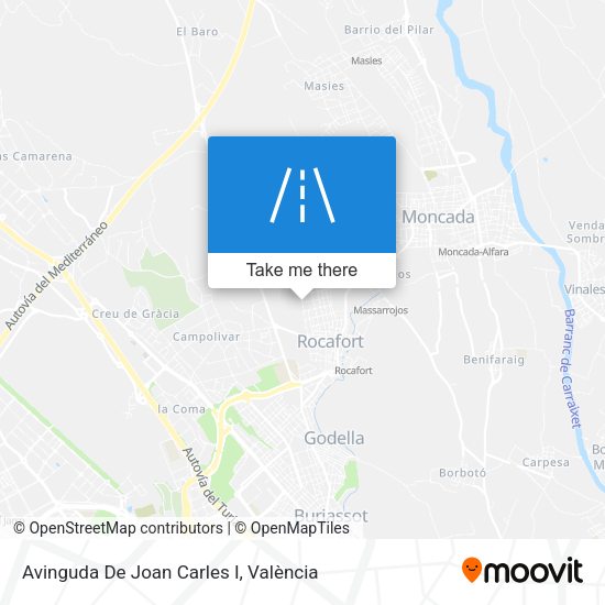Avinguda De Joan Carles I map