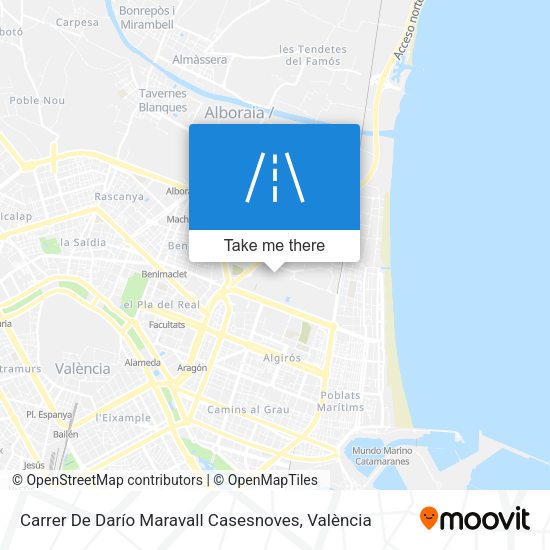Carrer De Darío Maravall Casesnoves map