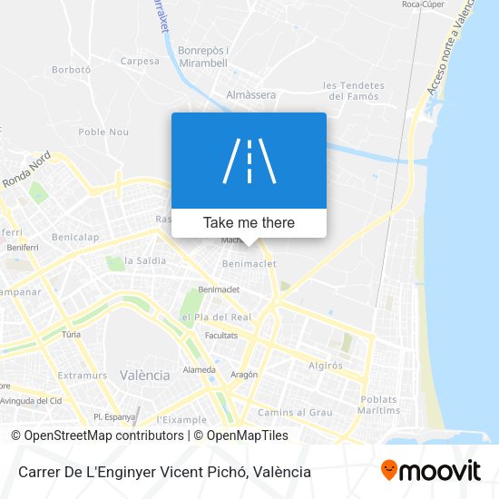 Carrer De L'Enginyer Vicent Pichó map