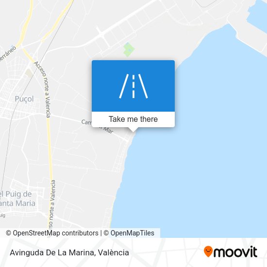 Avinguda De La Marina map