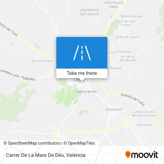 Carrer De La Mare De Déu map