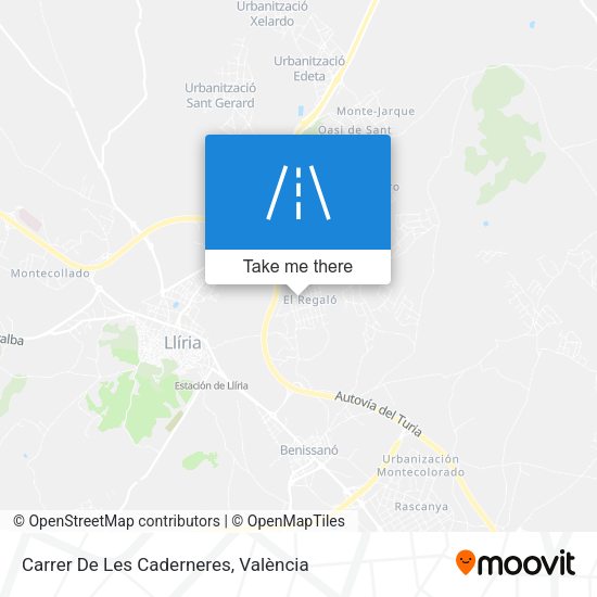 Carrer De Les Caderneres map