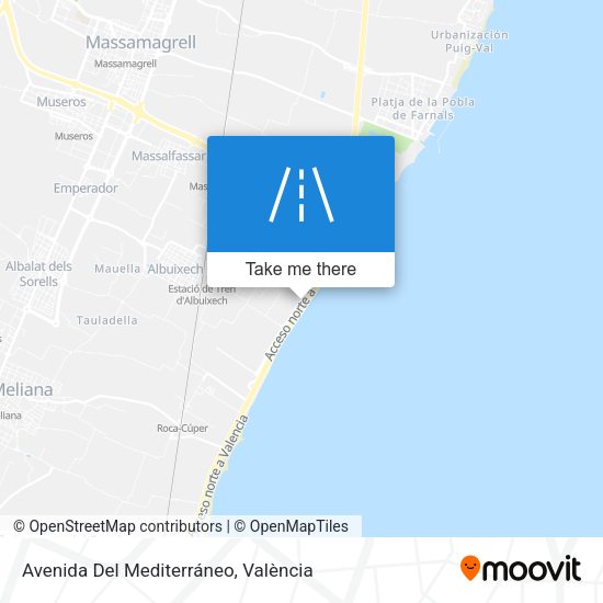 Avenida Del Mediterráneo map