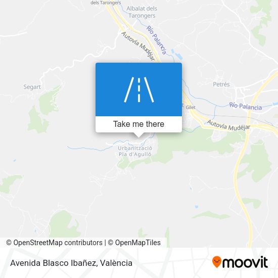 Avenida Blasco Ibañez map