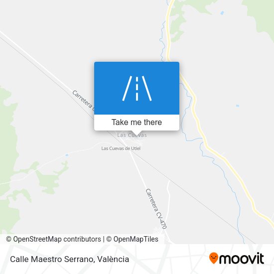 Calle Maestro Serrano map
