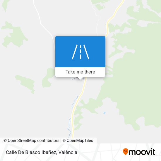 Calle De Blasco Ibañez map