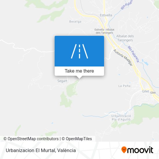 Urbanizacion El Murtal map