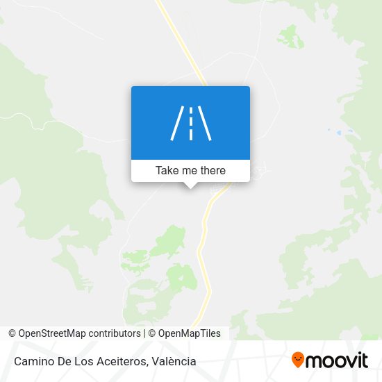 Camino De Los Aceiteros map