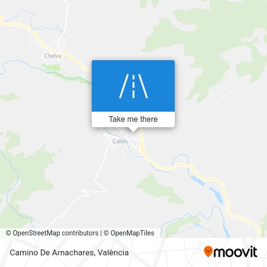 Camino De Arnachares map