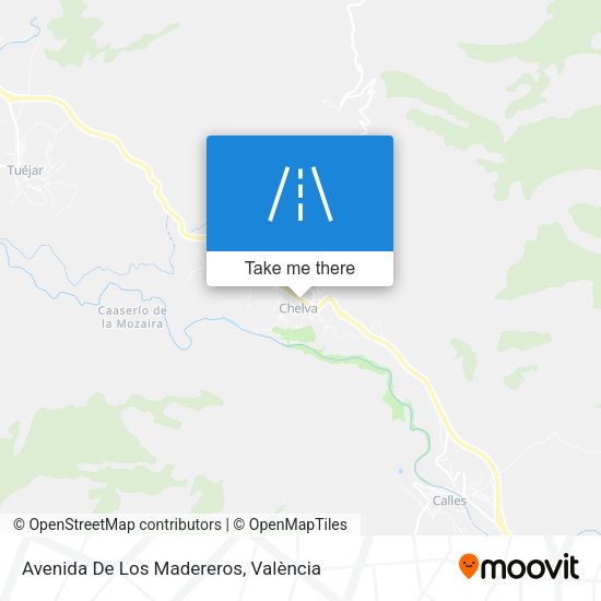 Avenida De Los Madereros map