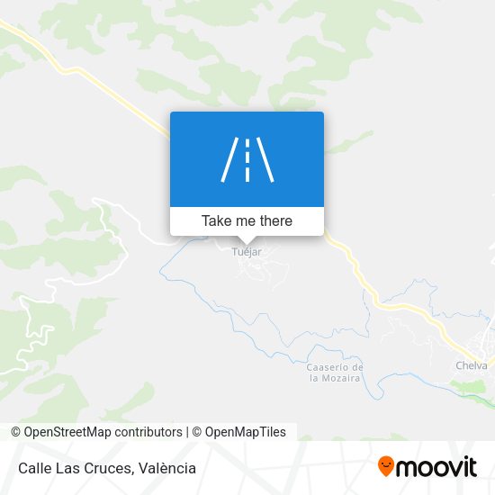 Calle Las Cruces map