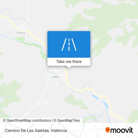 Camino De Las Saletas map