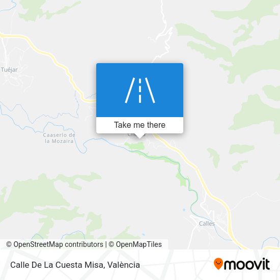 Calle De La Cuesta Misa map