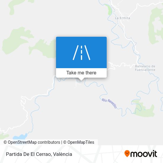 Partida De El Cerrao map