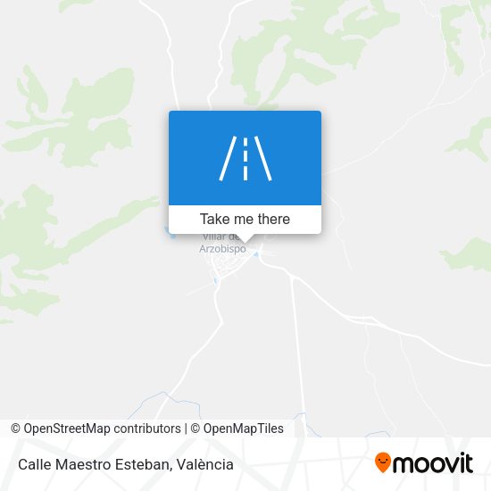 Calle Maestro Esteban map