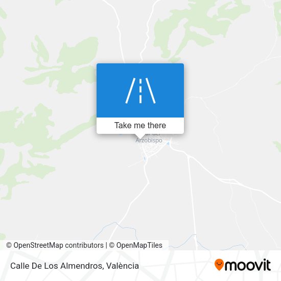 Calle De Los Almendros map