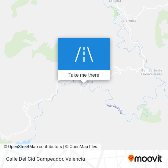 Calle Del Cid Campeador map