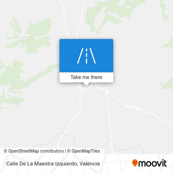 Calle De La Maestra Izquierdo map