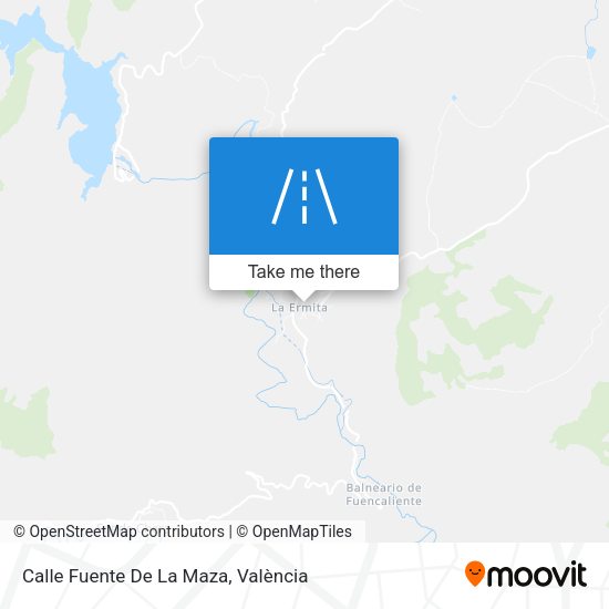 Calle Fuente De La Maza map