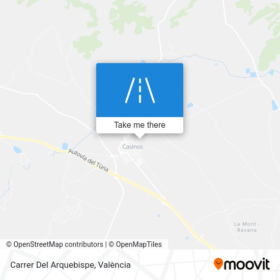 Carrer Del Arquebispe map