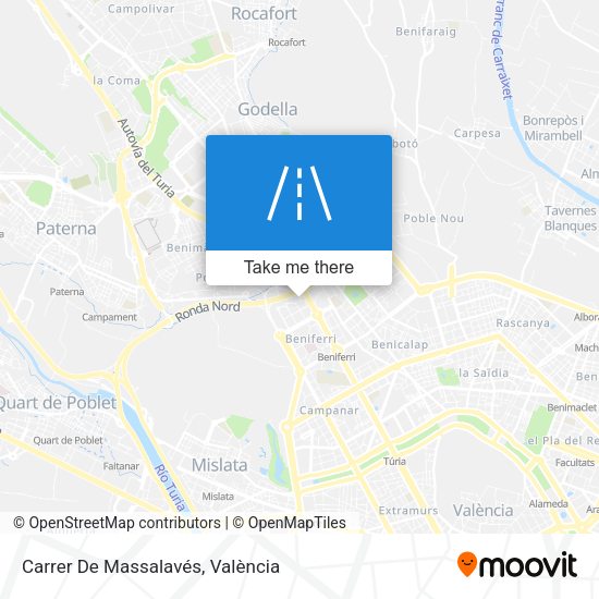 Carrer De Massalavés map