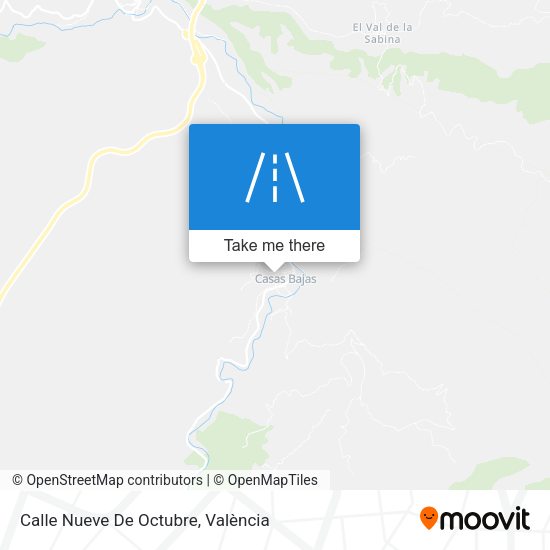 Calle Nueve De Octubre map