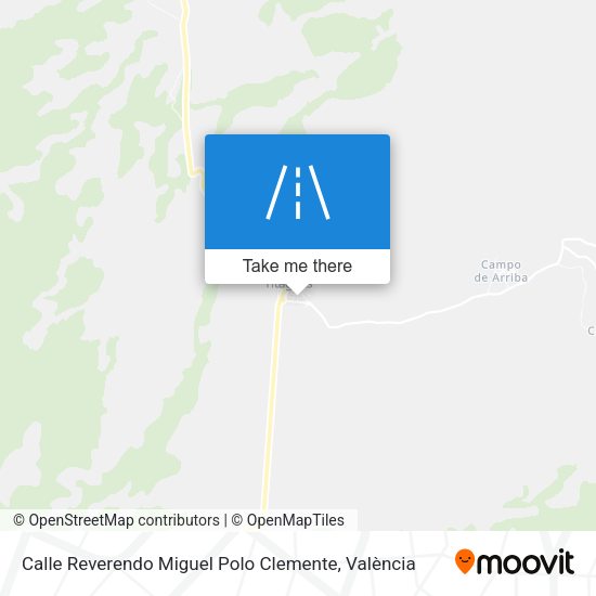 Calle Reverendo Miguel Polo Clemente map